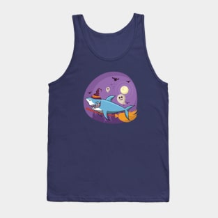 Shark witch Tank Top